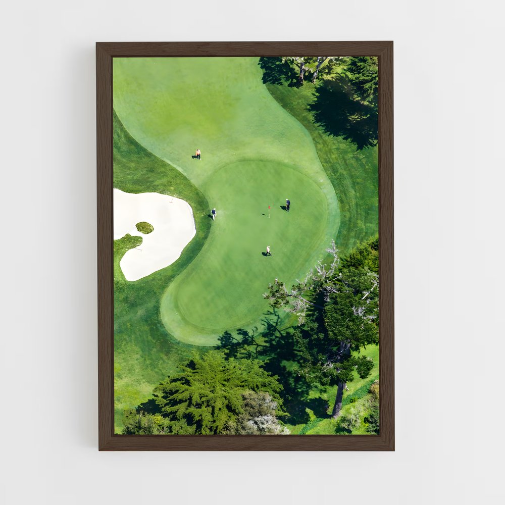 Poster Golf en Forêt (vue 5)
